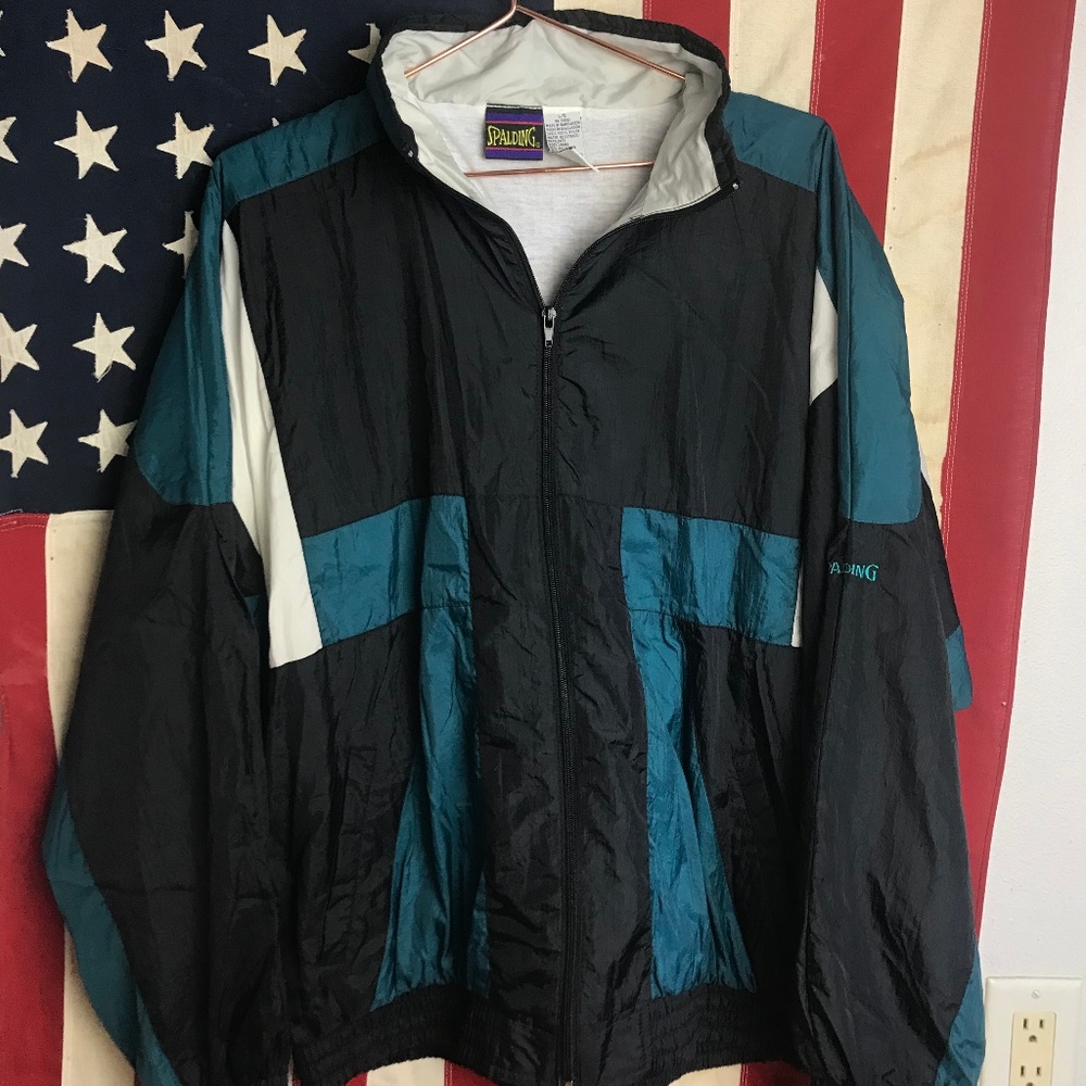 1987 Vintage Spalding Windbreaker Jacket